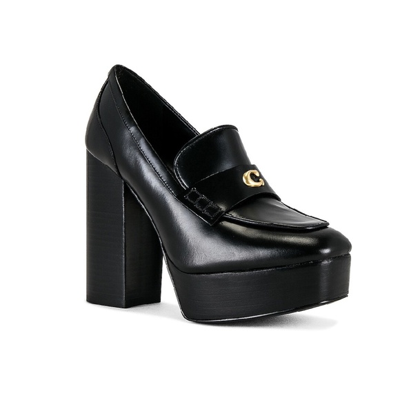 - NEW Coach Ilyse Platform Loafer 0876 - Picture 1 of 9